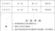 党委宣传部2026年“端午”假期值班表